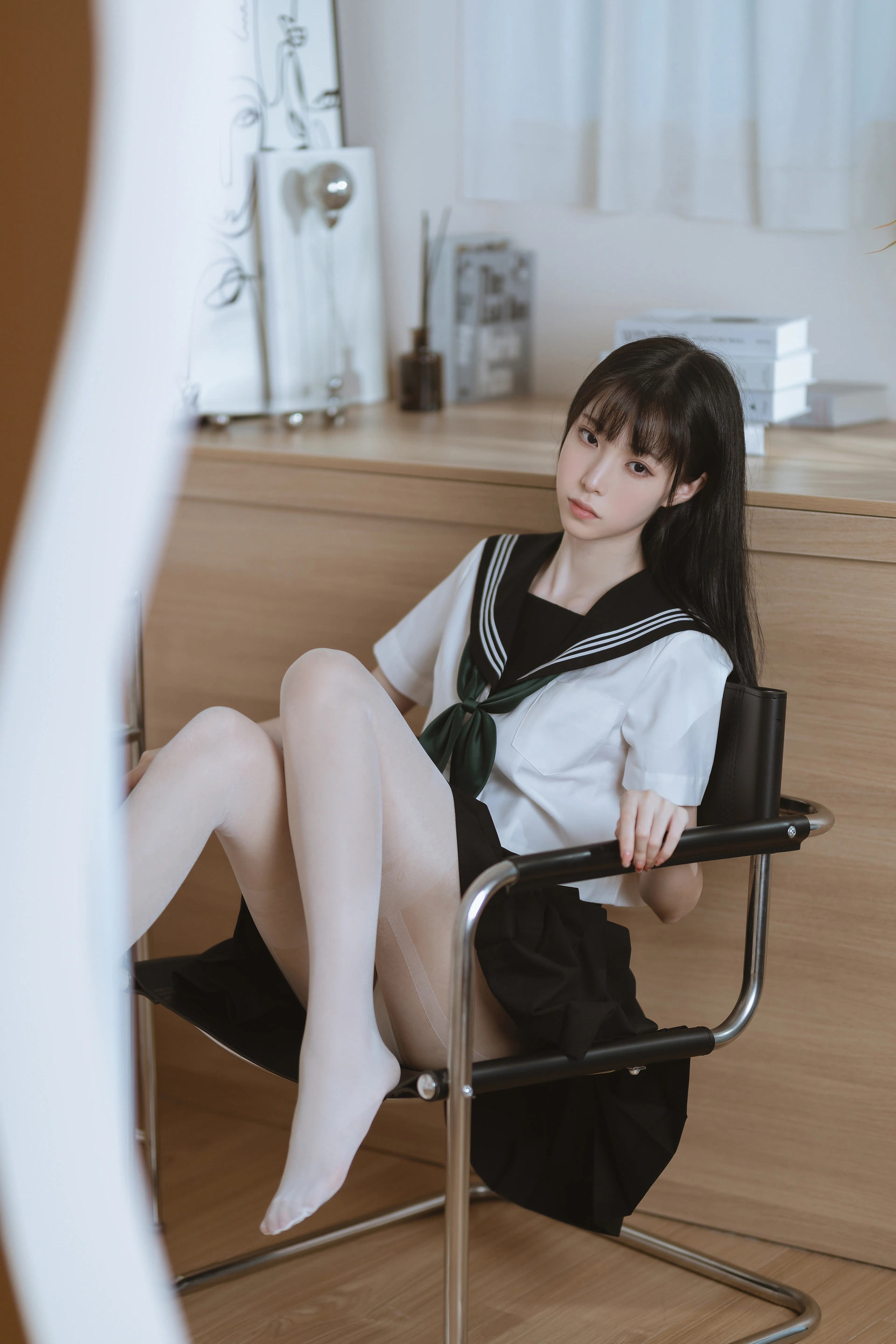 许岚LAN - NO.20 白丝水手服 1