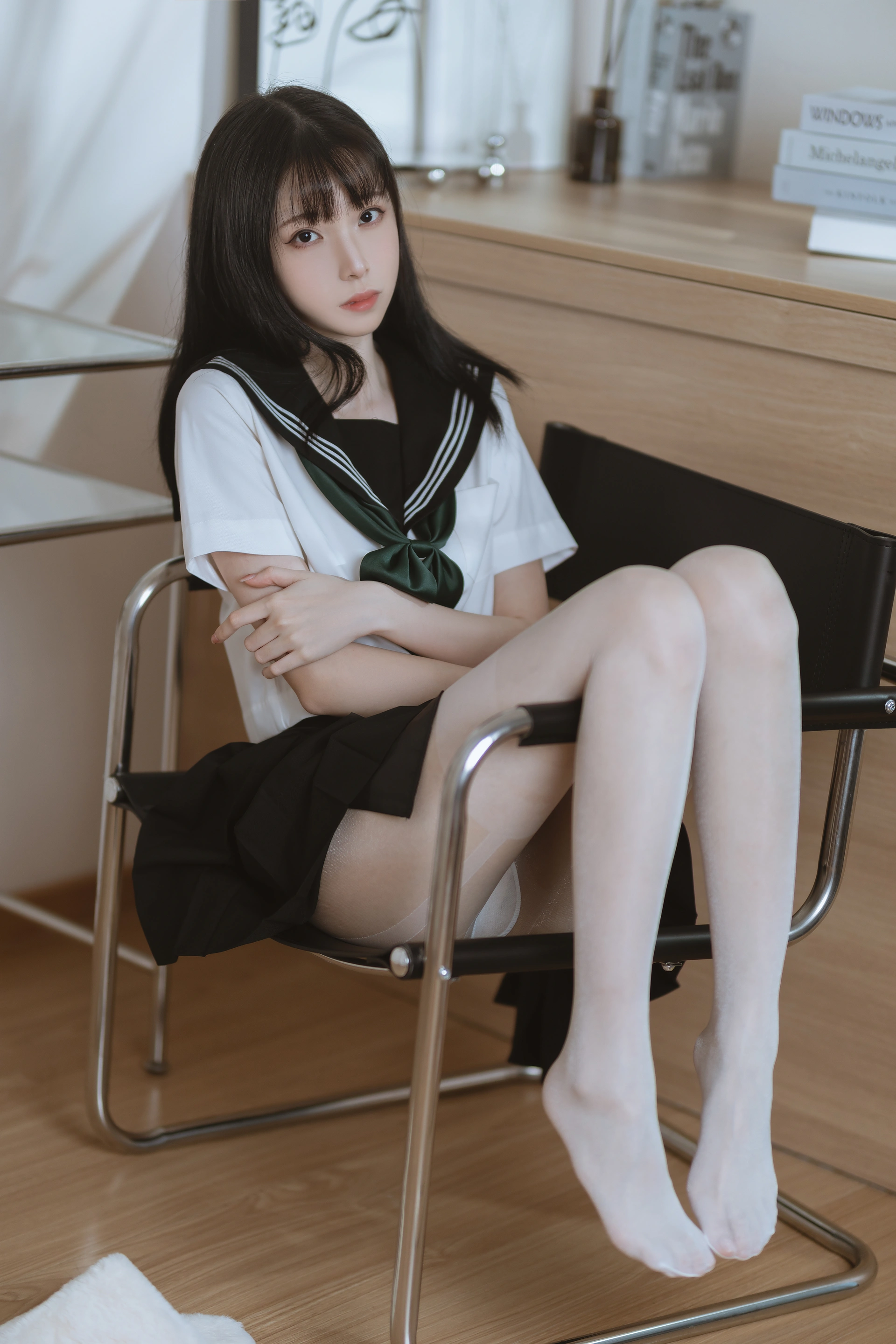 许岚LAN - NO.20 白丝水手服 2